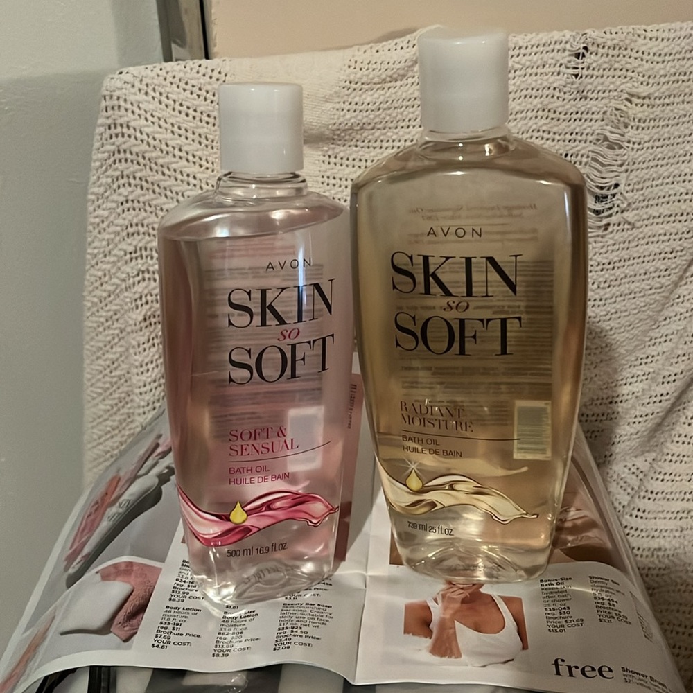 Avon Skin So Soft Bath oil bundle